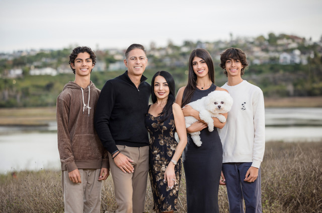 Dr. Grover and family