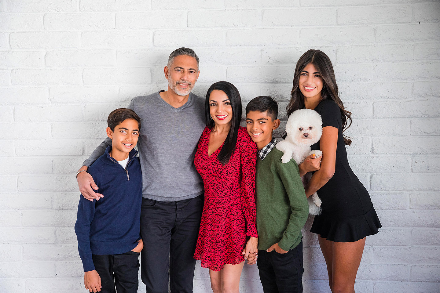 Dr. Grover and family