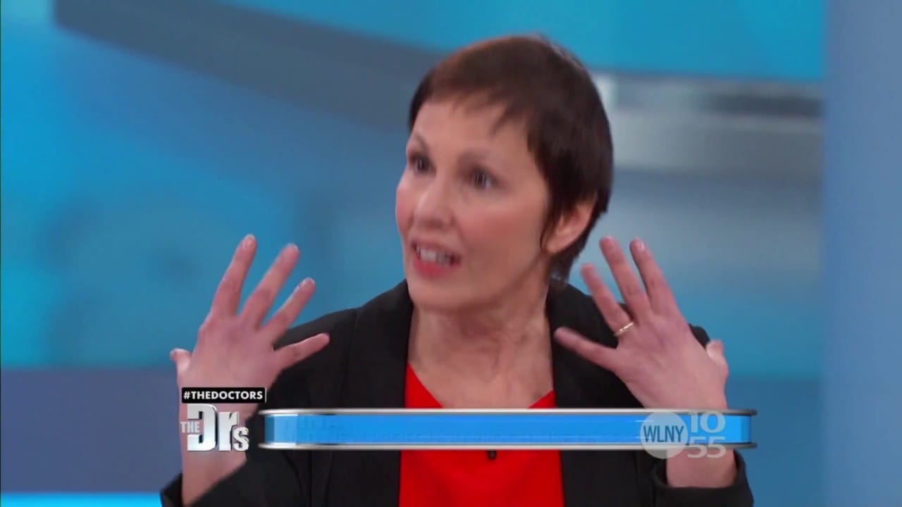 Video thumbnail of woman speaking on The Doctor's tv show